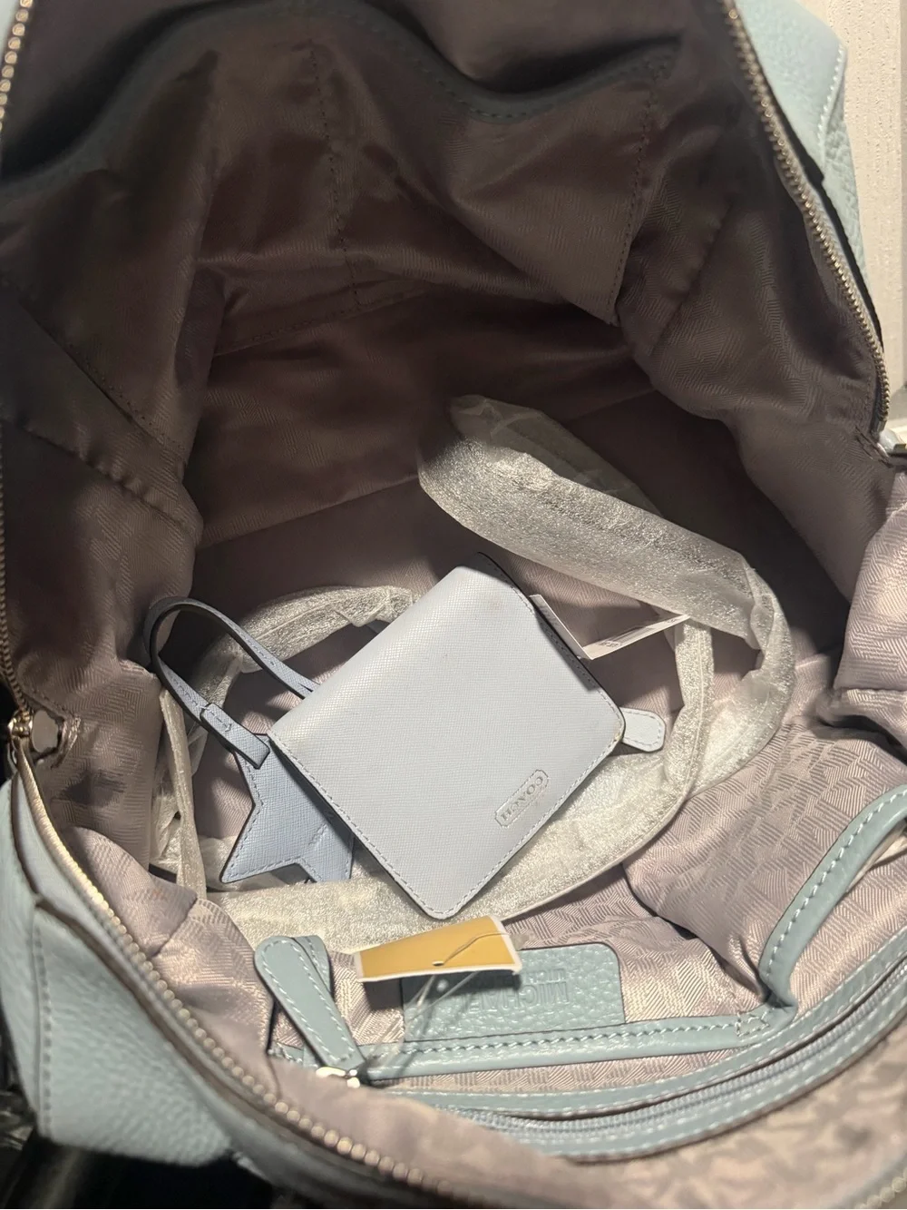Micheal kors set bag +wallet